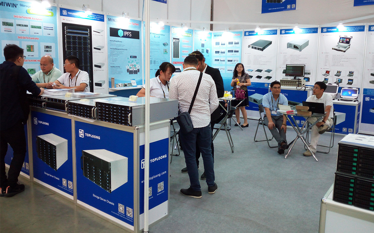 Computex TAIPEI 2018，拓普龍展位精彩回顧